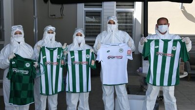 Konyaspor'da Kovid-19 testleri negatif