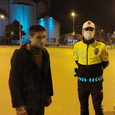 Kısıtlamayı ihlal eden gençten 'baba dayağı' savunması