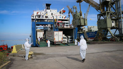 Tır şoförlerine korona izni