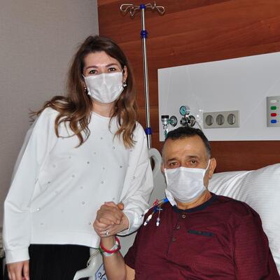 Babasına ciğerini verdi