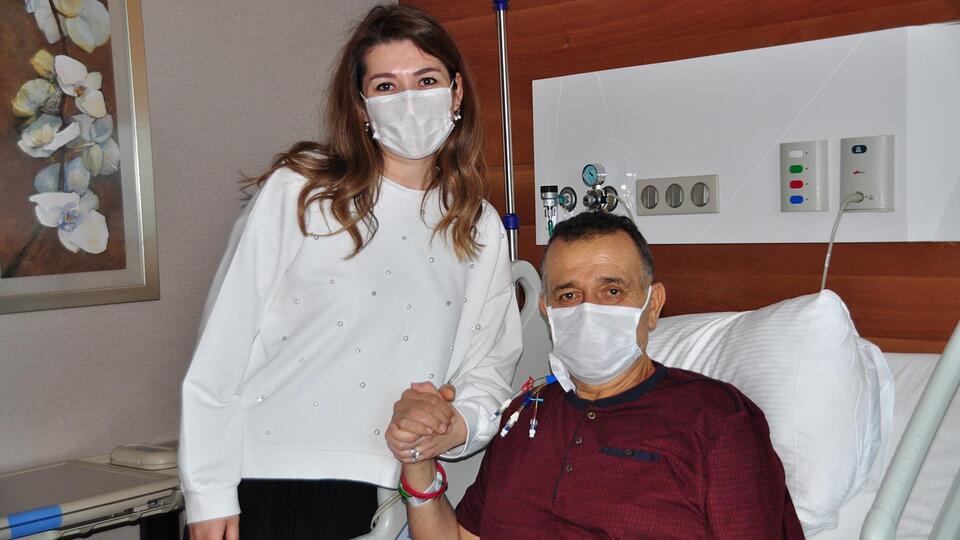 Babasına ciğerini verdi