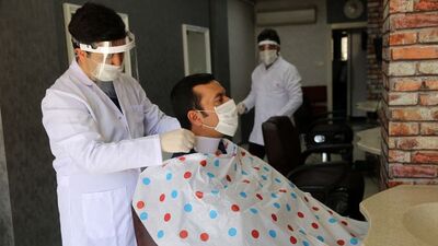 50 gün sonra ilk tıraş