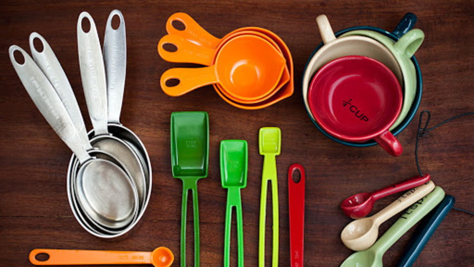 Un, şeker, su ölçü tablosu