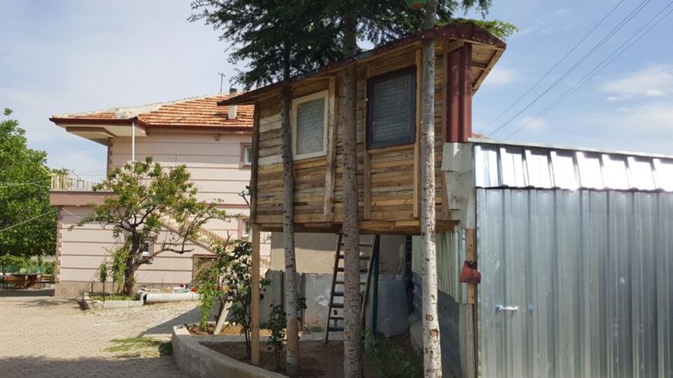 Kızları için inşa etti! Komşular sıraya girdi