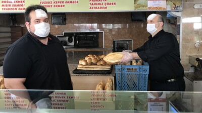 Pide siparişi alan fırında dehşet!