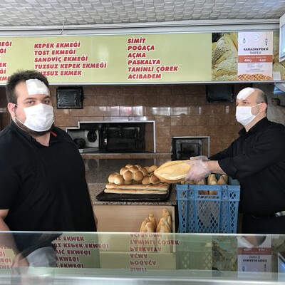 Pide siparişi alan fırında dehşet!