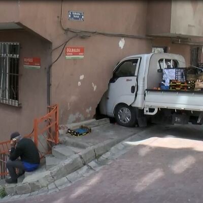 Facia teğet geçti! Bir anda evin içerisine girdi!