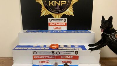 Kahramanmaraş'ta uyuşturucu operasyonu