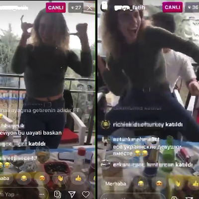 Üst düzey polislerden skandal parti!