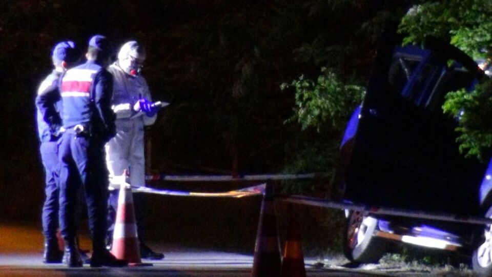 Yol kenarındaki araçta ölü bulundu