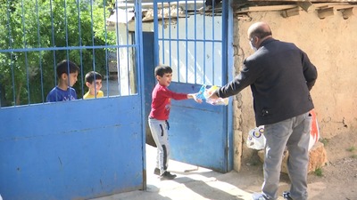Elazığ'da çocuklara oyuncak sürprizi