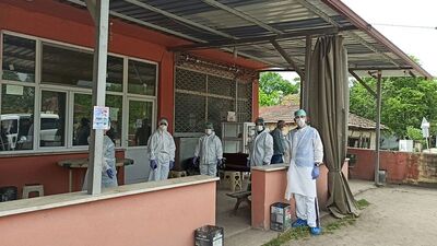 Taziye ve alışveriş! 56 karantina 7 pozitif!