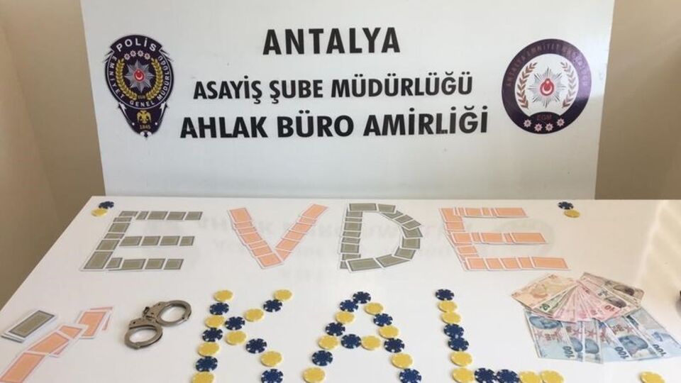 Antalya'da kumar operasyonu!
