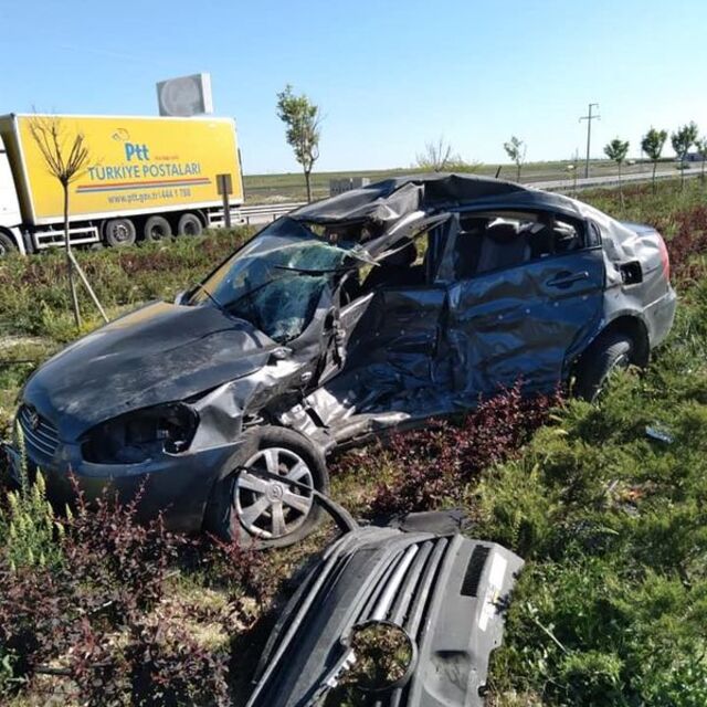 Aksaray'da trafik kazası