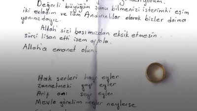 Erdoğan, Milli Dayanışma Kampanyasına yüzüğünü gönderen vatandaşla görüştü