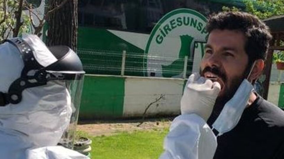 Giresunspor Kovid-19 testinden geçti