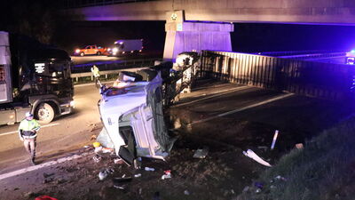 Anadolu Otoyolu'nda feci kaza: 3 yaralı