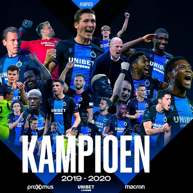 Club Brugge şampiyon ilan edildi!