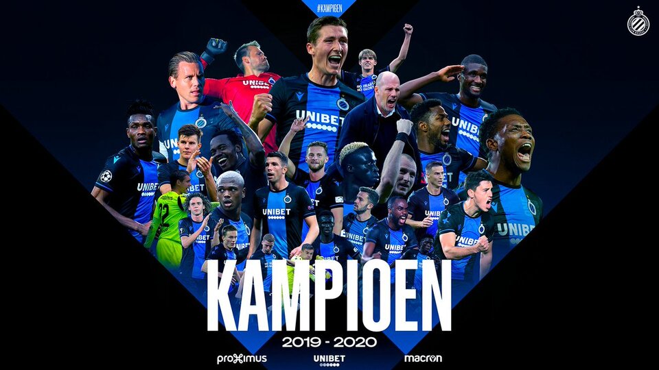 Club Brugge şampiyon ilan edildi!