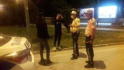 Doğum günü partisinden dönen gençlere kısıtlama ihlali cezası