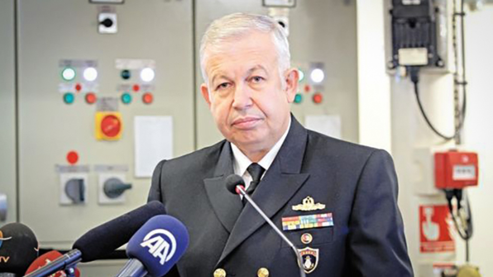 Tümamiral Yaycı Genelkurmay emrine atandı