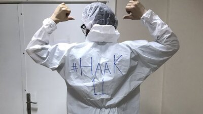 Haak'tan sağlık çalışanına teşekkür