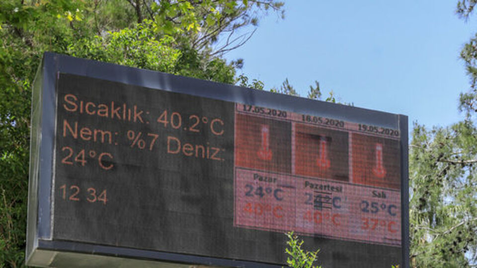 Sıcak rekorları ardı ardına geldi!