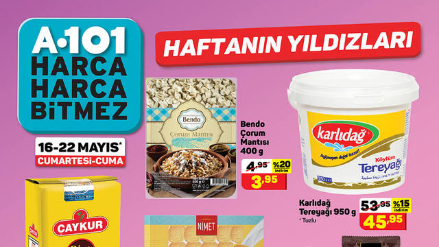 A101 BİM aktüel ürünleri