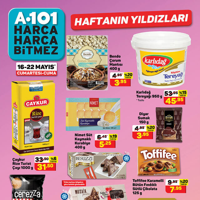 A101 BİM aktüel ürünleri
