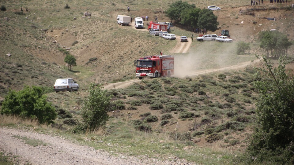Göçük ihbarı yanlış anlaşılınca!