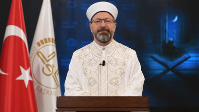 Diyanet İşleri Başkanı Erbaş'tan 'Kadir Gecesi' mesajı