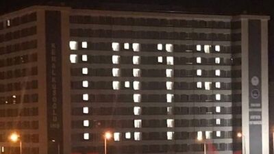 Kız yurdunda 1919 ışıklandırması!