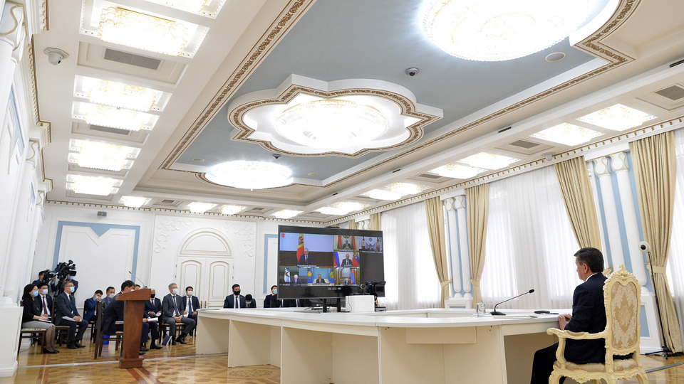 Avrasya Ekonomik Birliği liderleri toplandı