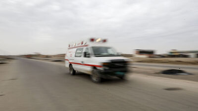 Askeri araç devrildi