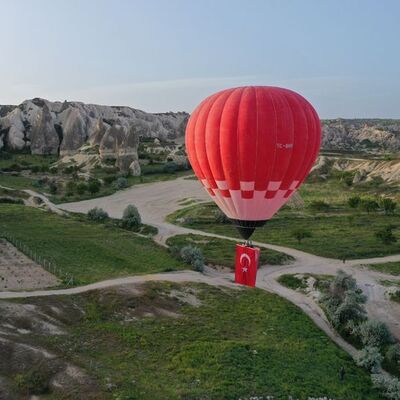 Yerli ve milli balonun 19 Mayıs uçuşu