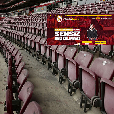Galatasaray 'taraftarlı' oynayacak!