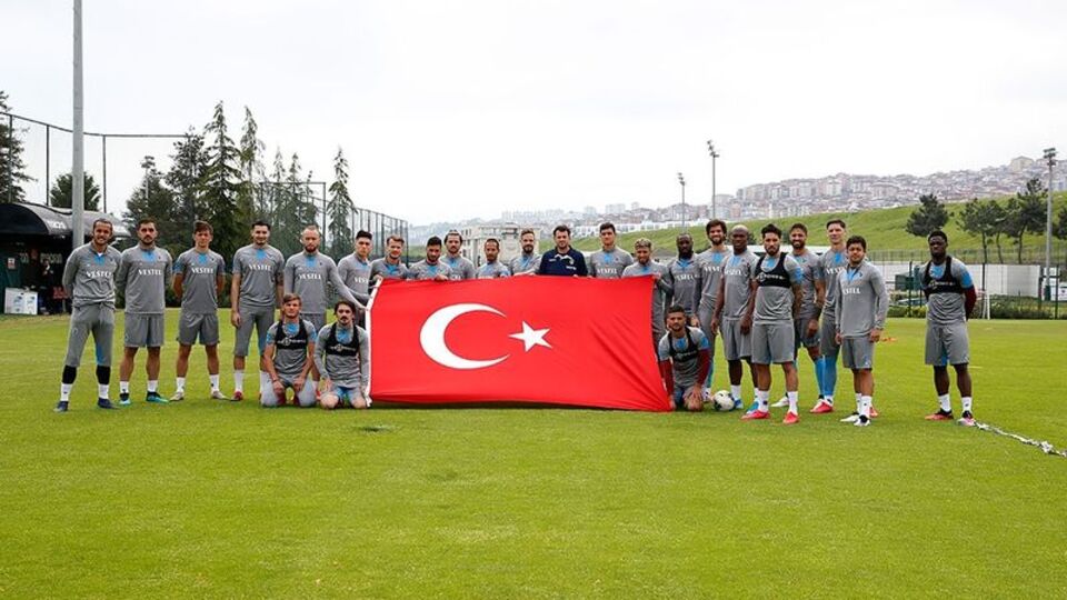 Trabzonspor hazırlıklarını sürdürdü