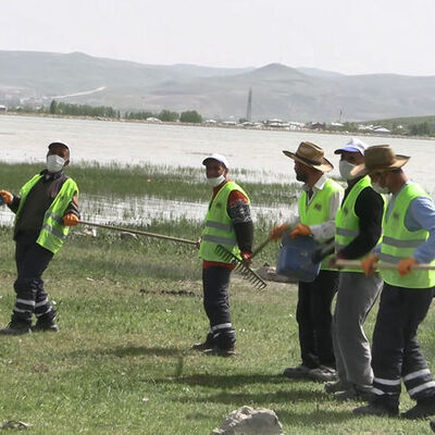 Tam 30 ton çöp! Halay çektiler!