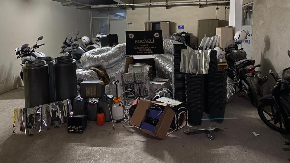 Uyuşturucu için iklimlendirme sistemi kurmuş!