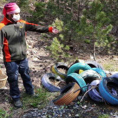 Ormanı çöplük sandılar! O kentte tepki çeken görüntüler!