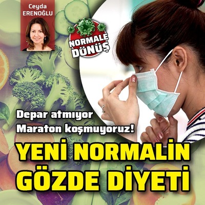 Depar atmıyor maraton koşuyoruz! Yeni normalin gözde diyeti ne olacak?
