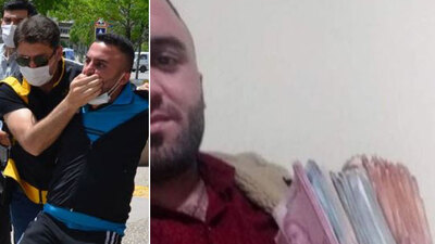 1 milyon TL'lik altın ve para çaldı! Paylaşımı yakalattı!
