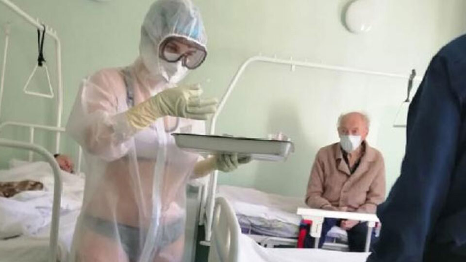 Rus hemşireye ceza! Hastaları böyle tedavi edince...