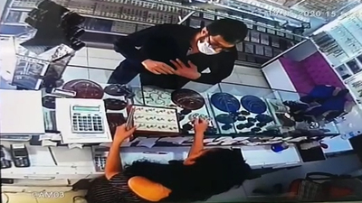 'Nişanlıma alyans alacağım´ dedi, 30 bin liralık yüzük çaldı