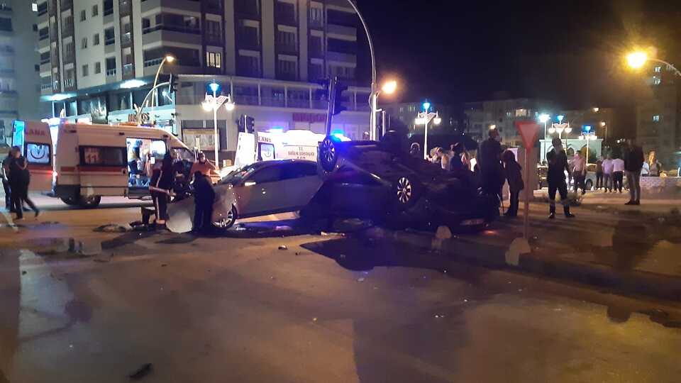 Malatya'da feci kaza: 4 yaralı