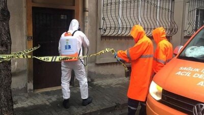 Eskişehir'de 1 ev karantinaya alındı