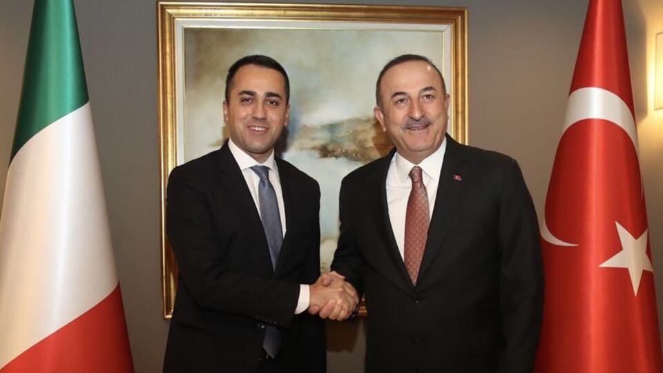 Çavuşoğlu, İtalyan mevkidaşı Di Maio ile görüştü
