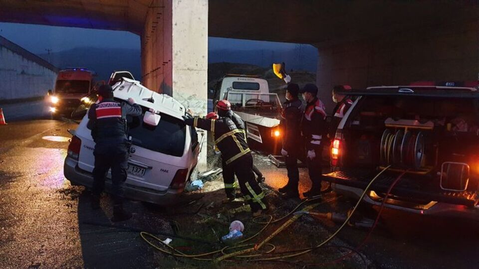 Kastamonu'da feci kaza!
