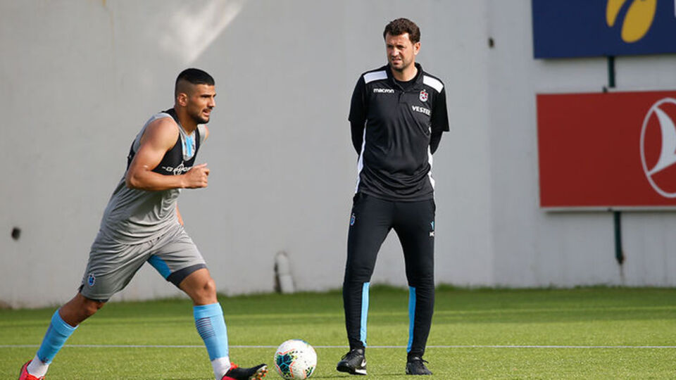 Trabzonspor çalışmalarını sürdürdü