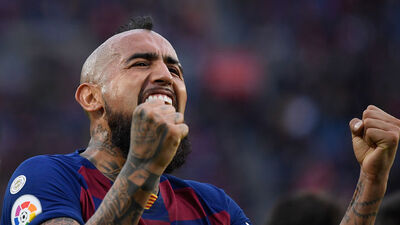Vidal: "Barcelona'da mutluyum"